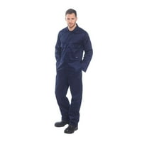 Portwest s muške euro radne odjeće od polikottona Cooverove kotlovski kotlovski kombinezoni kotlovska mornarica, visoka