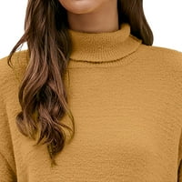Wyongtao Loose Jesen zimski čvrsti džemper Ženski pulover debele dame Dukseri visokokvalitetni preveliki