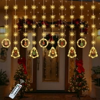 Goodwill božićna svjetla, FT LED božićni prozori, vodootporni bakreni svjetluca, viseći novitet Xmas