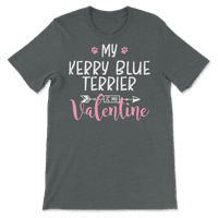 Moj Kerry Blue Terrier je moja valentinska košulja