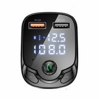 George Car Bluetooth FM predajnik MP modulatorni igrač Wireless Hands Audio prijemnik Dual USB brz punjač