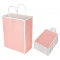 Eko prilagođene torbu za kupovinu Tote torba Eko-Torba, barba od papirne boje, odjeća za kupovinu Pink