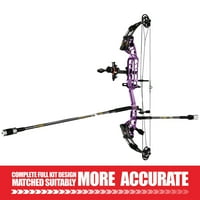 Sanlida Archery 37 Hero ⅱ Advanced Clean Comped Cink Kit za konkurenciju sa naprednim ciljnim priborom