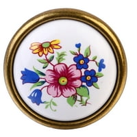 Frcolor keramičke ploče vrata cvijeće Štampanje vučne ručke država stila filera