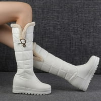 Cipele s niskim potpeticama, zimske kolnike čizme Girl Dame over-the-koljena Udobne cipele Ženske cipele