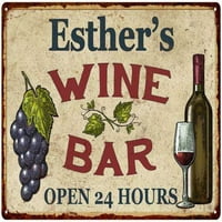 Estherov rustikalni vinski bar Zidni zid Décor kuhinja Poklon metal 112180056454