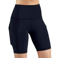 JTCKARPU Yoga kratke hlače za žene joga kratke hlače sa džepovima za ženske kratke hlače za ženske teretane