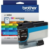 Brat inkvestment LC404C Originalni standardni uložak inkjet tinta - pojedinačni - cijan - svaki - stranice