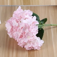 Neprijatni DIY lažni cvijet FAU svileni vjenčani rekvizit umjetni biljnik Početna Dekor svijetlo ružičaste