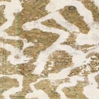 Ahgly Company u zatvorenom kvadratu Sažetak pšeničnog bežom apstraktnih prostirki, 7 'kvadrat