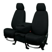 Caltend prednje kante Neoprenske poklopce sjedala za 2012 - Toyota Tundra - TY481-01PA Crni umetci i