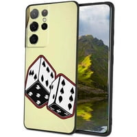 CARDS-Casino-telefonska futrola, deginirana za Samsung Galaxy S Ultra Case Muškarci Žene, Fleksibilna