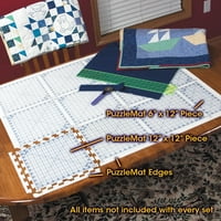 PuzzleMat 6 12 Rotaciona mat za rezanje - Spustite zajedno da biste stvorili prostirku veličine koja