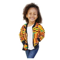 SHPWFBE djeca topli jesenski vjetroottni kaput jakna afrička djevojačka odjeća Dashiki djevojke kaput