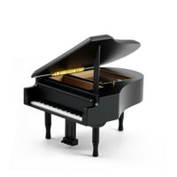 Nadahnjujući napomena Replika crnog laka Grand Piano - Eine Kleine Nachtmusik - Allegro