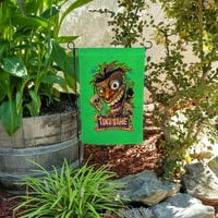 Tiki Time Witch Doctor Tropical Island Garden Yard Flag
