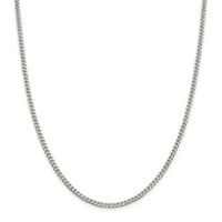 Sterling srebrni polirani ogrlica od srebra -24