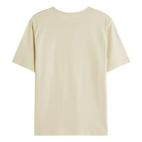 T majice za muškarce T majice Ležerne modne mužjak casual okrugla 3D ispisana bluza kratki rukav vrhovi