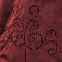 Leey-World Jackets za muškarce Muška klasična kapuljača naduvača PARKA jakna Muški topli zimski kaput Vegan Long Parka zimska jakna crvena, xxl