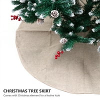 Modna i kreativna suknja za božićnu drvcu Tepih Božićni ukras