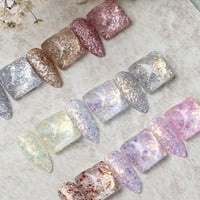 Nail art gel poljski nokti i nail shop pruža tri boje čvrsti konzervirani šljokica japanskog stila za