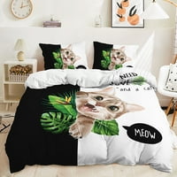 Trodijelni kućni ljubimac mačji pas životinjski prekrivač postavljen posteljina kit