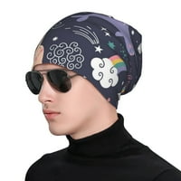 Slatka Narhahal Slouchy Beanie za žene Muškarci Stretch Sleep Hat Funkcija Poklon Jesenska casual Headwear