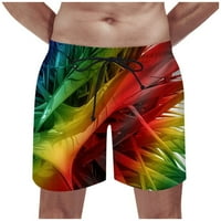 Cuoff Hotsas muške tiskane kratke hlače Nova tropska havajska plaža modne prozračne ležerne hlače Multi-color