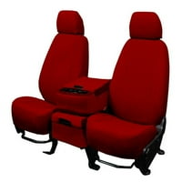 Caltend prednje kante Tweed poklopci sjedala za 1998- Dodge Neon - DG150-02ta crveni umetak i obloge