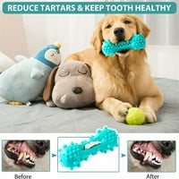 Paskne igračke za igračke pse žvakaće igračke za agresivne žvakaće zupce za zube gotovo neuništive i