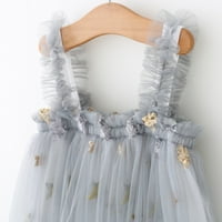 Djevojke Modne haljine Tutu djeca 16Y haljine haljine Sequin Ljetna zabava Tulle Princess Toddler Star