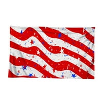 Koaiezne ultra fini fiber ručnik za plažu za brzo sušenje Sportski ručnik sa američkim zastavom za odrasle