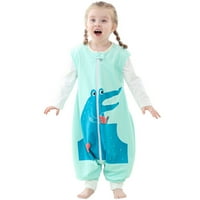 Koaiezne Toddler Baby Kids Boys Girls Crtani kombinezon Nosiva pokrivač za spavanje