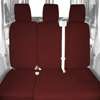 CALTRED stražnji oblozi za sjedala Cordura za 2011. - Nissan LEAF - NS148-15CA Burgandy umetak i ukrašavanje