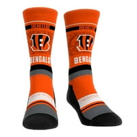 Unise Rock Em Socks Joe Burrow Cincinnati Bengals Set čarapa za posade