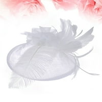Rosarivae Moderan mladenka hat nojshich hair flaxen headress banket šešir britanske elegantne vjenčanice