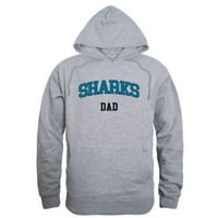 Havaji Pacifički univerzitet Sharks tata fleece hoodie dukseri