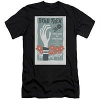 TREVCO CBS1961-SF- STAR Trek & Tos epizoda kratkih rukava za odrasle pamuk 30- majica, bijela - srednja