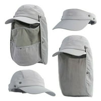 Brzo suho za zaštitu od sunca UV ribarsko šešir Sklopivi šešir za sunčanje za pecanje za ribolov kampiranje