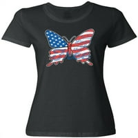 Inktastična majica patriotske leptir