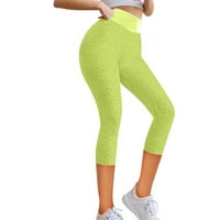 Trčanje vježbanja za fitness Hlače žene visoke sportske elastične noge joga hlače Radne hlače Stretch