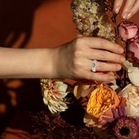 Ženske ružine prsteni leptir prsten šareni leptir prvenstveni prsten poklon prsten za prsten dijamantni