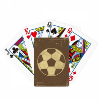 Fudbalska sportska ilustracija Black uzorak poker igrati čarobnu karticu zabavne ploče