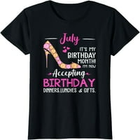 Ženski jul To je moj rođendanski mjesec majica ženska supruga