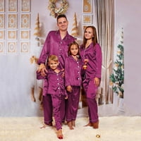 Usklađivanje obiteljske božićne pidžame Porodično podudaranje spavaćice noćne odjeće hlače odijelo set