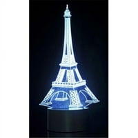 t optička iluzija 3D Eifel Tower rasvjeta