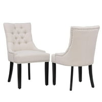 Paineville tufted posteljina stolica, ukupna težina proizvoda: 19. lb., presvlaka za punjenje materijala: