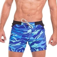 Homodles Muške Brze suhog kupanja za klijanje - Trendi kratke hlače Plava veličina L l