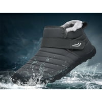 Zodanni muški čizme Vodootporne zimske čizme plišane obloge tople gležnjeve cipele na vanjskim cipelama