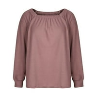 Ženski ljetni vrhovi Boemski bluza izvratnikov pulover od dna pletena pletene džemper vrhovi baggy majica